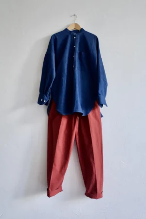 Claudia Bertini - Camicia Mercato lunga denim