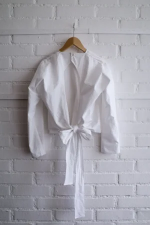 Claudia Bertini - Top bow white