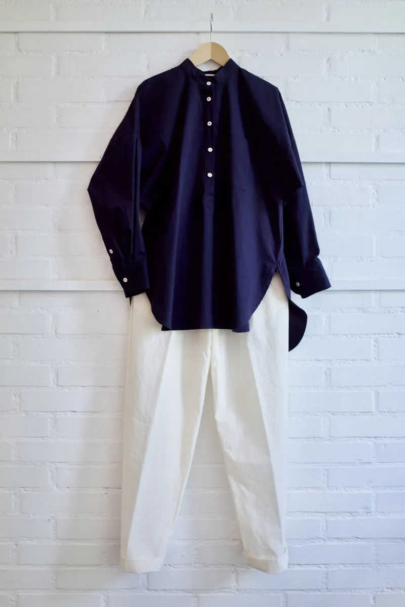 store 4 Claudia Bertini - Shirt Mercato lungo navy