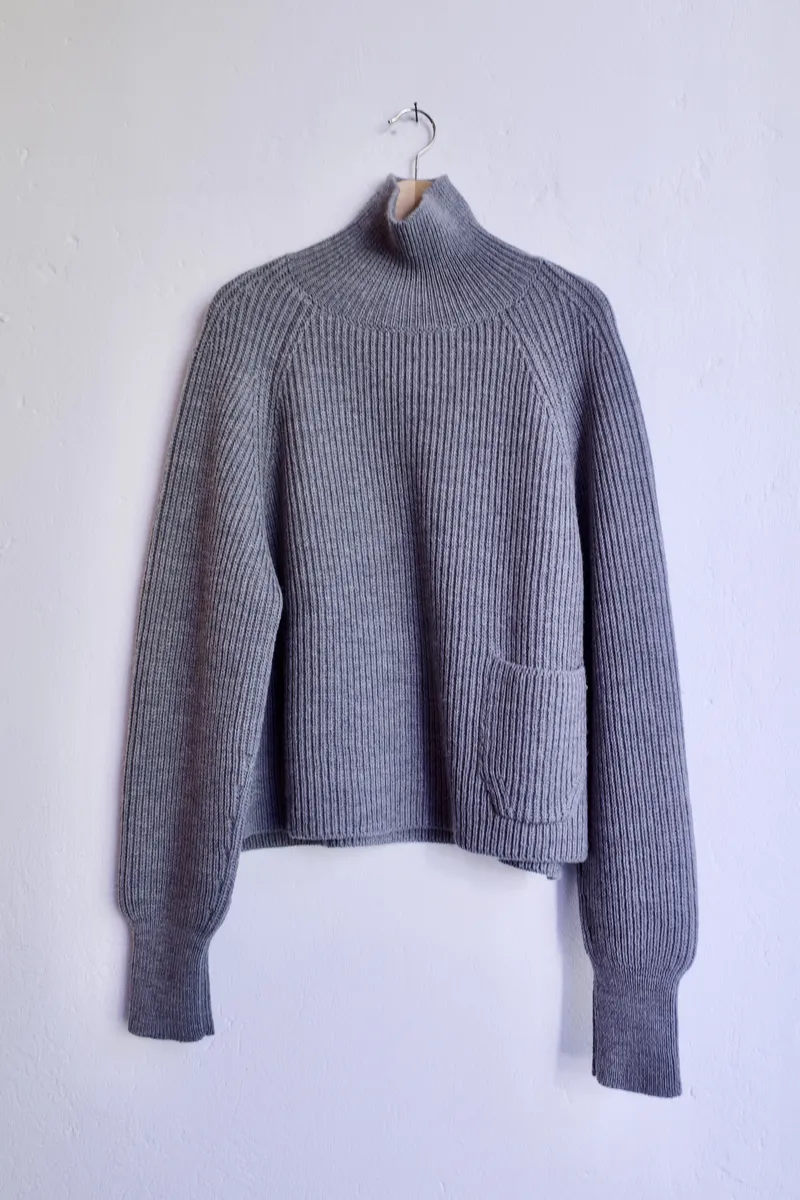 Claudia Bertini - Rollneck grau